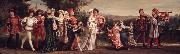 Elihu Vedder Wedding Procession Germany oil painting artist